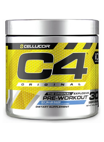 Buy C4 Original Pre-Workout - Icy Blue Razz - 30 Servings in Saudi Arabia