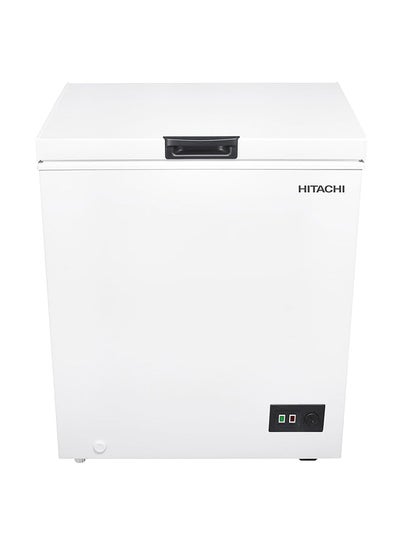 Buy Chest Freezer Single Door With Storage Basket, High Energy Efficiency Cooling System, Adjustable Temperature, Ideal For Home And Restaurants, 1 Year Warranty 145 L 240 W HRCS7145MNWAE White in UAE