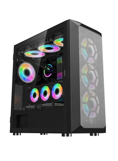 اشتري Customized Tower PC, AMD RYZEN 9 5950X Processor/32GB RAM/ 1TB SSD/8GB Nvidia Geforce RTX 3070 Graphics Card/Pleiades E-ATX/ATX/M-ATX Case Black Windows 10 Pro Black في الامارات