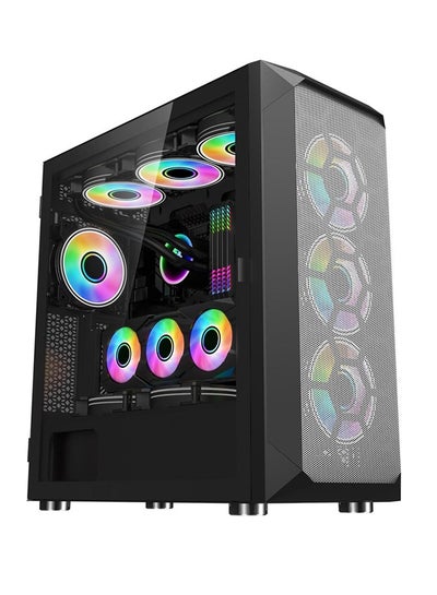 اشتري Customized Tower PC, AMD RYZEN 9 7900X Processor/16GB RAM/ 1TB SSD/16GB Nvidia Geforce RTX 4080 Graphics Card/Pleiades E-ATX/ATX/M-ATX Case Black Windows 11 Pro Black في الامارات