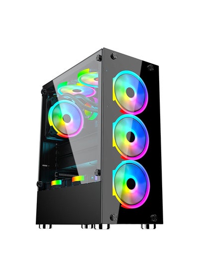 اشتري Customized Tower PC, AMD RYZEN 7 7700X Processor/16GB RAM/ 1TB SSD/8GB Nvidia Geforce RTX 3070 Graphics Card/Phoenix ATX/M-ATX/ITX Case Black Windows 11 Pro Black في الامارات