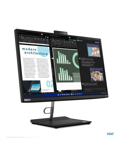 اشتري ThinkCentre Neo 30a 24 AIO Desktop PC, 23.8" FHD IPS Display, Intel Core i5-12450H, 8Gb Ram, 256Gb Ssd, Intel UHD Graphics, USB Black Calliope Mouse, FreeDOS English/Arabic Raven Black في الامارات