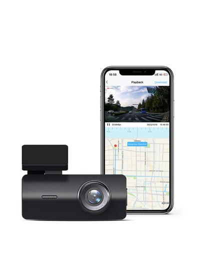 اشتري Hikvision K2 Dashcam, 1080P, Wifi, APP, Single Channel, Cigarette Adaptor power, Loop recording في السعودية
