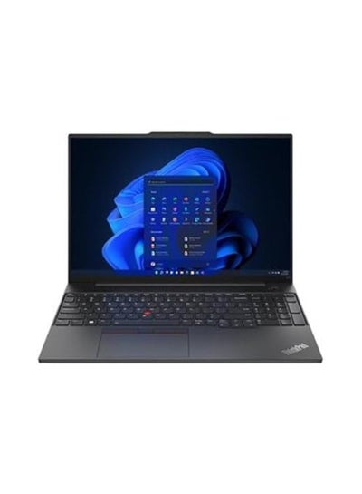 اشتري ThinkPad E16 Laptop With 16-Inch Display, Core i7-1355U Processor/16GB RAM/1TB SSD/Intel Iris Xe Graphics/Windows 11 English Black في الامارات