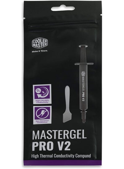 Buy MasterGel Pro V2 High Performance Thermal Compound with High CPU/GPU Conductivity W/m.k= 9m Design for CPU and GPU Coolers in Egypt