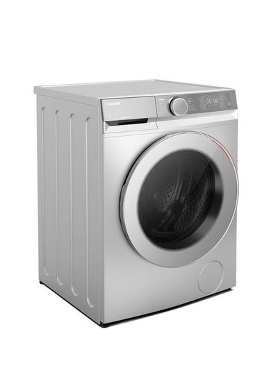 Buy 1400 RPM, 16 Programs, Front Load Washing Machine, ECO Cold Wash, Fast And Steam Wash 8 kg TW-BL90A4B(SK) Silver in UAE