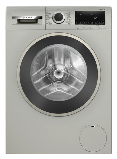 اشتري Series 4 Washing Machine 1400 rpm, Frontloading, inox - 9 kg 2300 W WGA1440XEG Silver في مصر