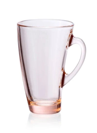 Buy Pasabahce, set of 6 pieces, mug, Penguin model, pink color clear 250cm in Egypt