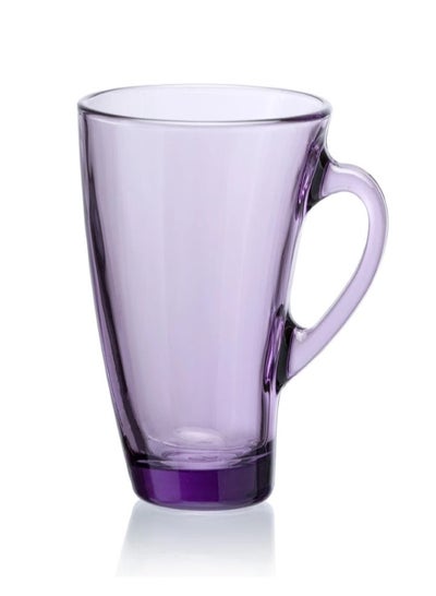 Buy Pasabahce, set of 6 pieces, mug, Penguin model, purple color clear 250cm in Egypt