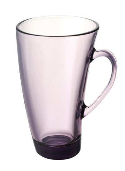 اشتري Pasabahce 1 piece Mug, Penguin model, purple color, capacity 250 cc clear في مصر