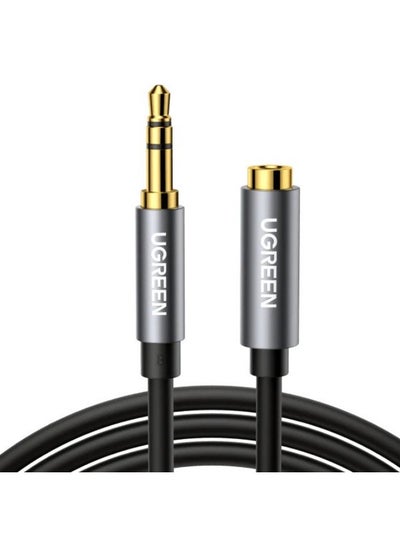 Buy UGREEN 10595 AV118 3.5mm Male to 3.5mm Female 3m Extension Cable Black in Egypt