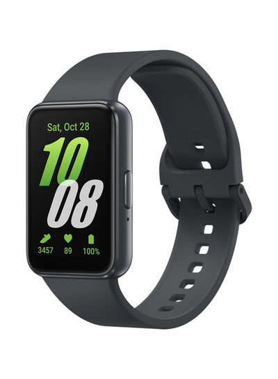 Buy Fit 3 Smartwatch Amoled Display, Accelerometer, Barometer, Gyro Sensor, Optical Heart Rate Sensor, Light Sensor Gray in Saudi Arabia