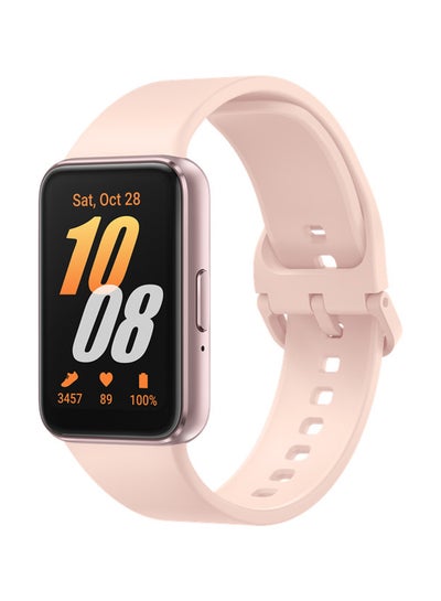 اشتري Fit 3 Smartwatch Amoled Display, Accelerometer, Barometer, Gyro Sensor, Optical Heart Rate Sensor, Light Sensor Pink/Rose Gold في السعودية