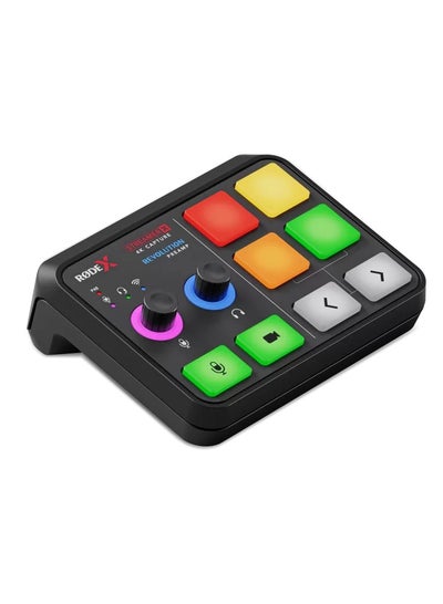 اشتري Audio Interface And Video Capture Card STREAMERXG Black في الامارات