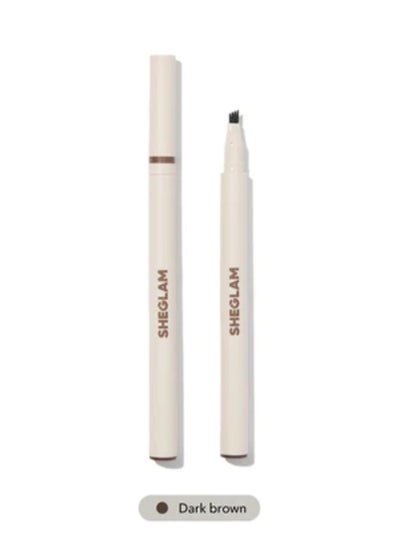 Buy SHEGLAM FEATHER BETTER LIQUID EYEBROW PENCIL- DARK BROWN in Egypt