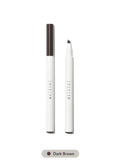 Buy SHEGLAM FEATHER BETTER EYEBROW PENCIL DARK BROWN 0.6G in Egypt