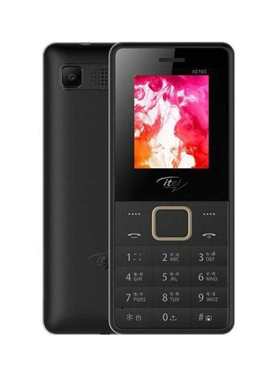 اشتري iTel 2160 Dual SIM Black 4MB 2G-International Version في مصر