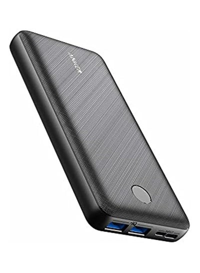 Buy 20000 mAh Power Bank, 325 Portable Charger (PowerCore Essential 20K) Battery Pack with High-Speed PowerIQ Technology and USB-C (Input Only) for iPhone, Samsung Galaxy, and More Black in Saudi Arabia