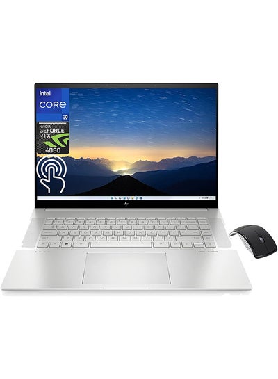 اشتري Envy 16 Laptop With 16-Inch Display, Core i9 13900H Processor/32GB RAM/2TB SSD/4GB NVIDIA GeForce RTX 4060 Graphics Card/Windows 11 Home English Silver في الامارات