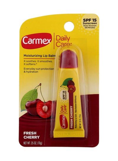 Buy Daily Care Moisturizing Lip Balm, Fresh Cherry, SPF 15, 0.35 oz Red 10grams in UAE