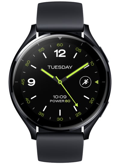 Buy Watch 2, 1.43" AMOLED With Always-On-Display Black Case With Black TPU Strap in Saudi Arabia