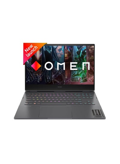 Buy OMEN Gaming Laptop 16, 13th Gen Intel Core i9-13900HX, 16.1-inch (40.9 cm), NVIDIA GeForce RTX 4060, FHD, 16GB DDR5, 512GB SSD, RGB Backlit KB, Win 11 English/Arabic Black in UAE