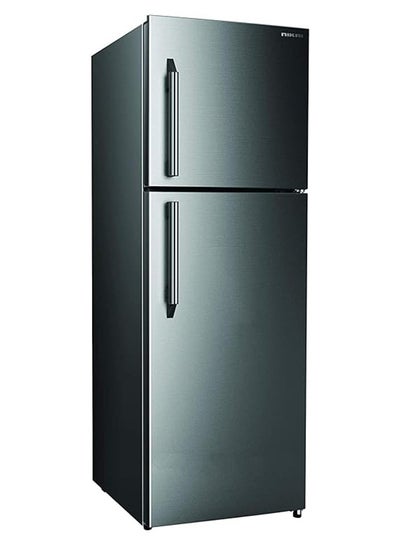 Buy Gross/338L Net, No-Frost Double Door Refrigerator, With Vegetable Crisper And Adjustable Glass Shelves, Temperature Control, Lock And Key, Office And Hotels 510 L NRF510FSS9 Grey in UAE