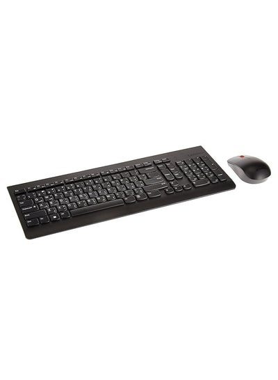 اشتري Essential Wireless Keyboard And Mouse Combo - Arabic 470 Black في الامارات