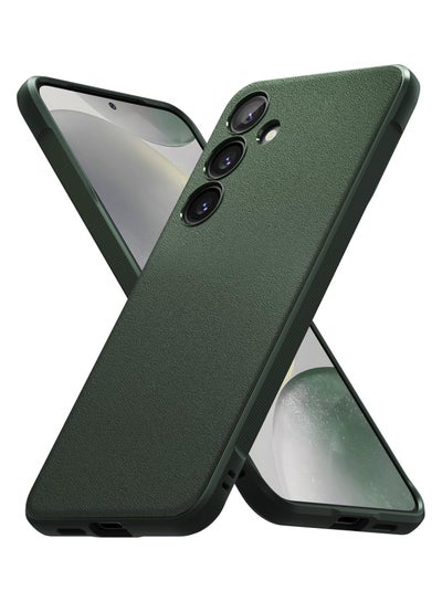 Buy Onyx Compatible With Samsung Galaxy S24 5G Case (2024), Rugged Shockproof Non-Slip TPU Slim Thin Phone Cover For Galaxy S24 Dark Green in Egypt