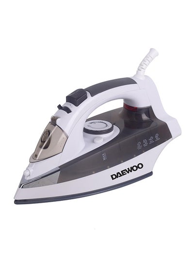 اشتري Steam Iron With Steam Burst, Spray Function, Self Cleaning, Anti Drip, Anti Calcium - 2 Years Warranty 1.7 L 2200 W DSI-2068 Black في الامارات