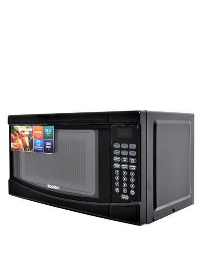 Buy Microwave Oven With Digital Control 20 L 1 W 802100003 Black in Saudi Arabia