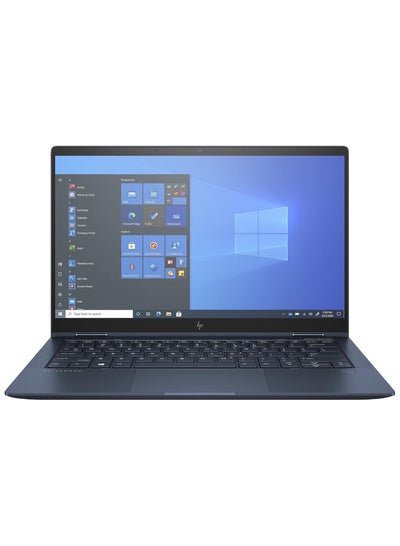 اشتري Elite Dragonfly G2 Business Series Laptop With 13.5-Inch X360 Display, Core i5-1135G7 Processor/16GB RAM/1 TB SSD/Intel Iris XE Graphics/Windows 11 Pro English/Arabic Slate Blue في الامارات