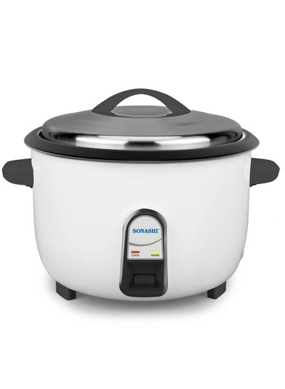 Buy Rice Cooker With Steamer 4.2 L 1600 W SRC-342 White in UAE