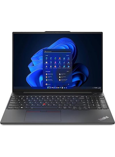 اشتري Thinkpad E16 Business Laptop With 16-Inch FHD Display, Core i7-1355U Processor/16GB RAM/512GB SSD/Intel Iris Xe Graphics/Windows 11 English BLACK في الامارات