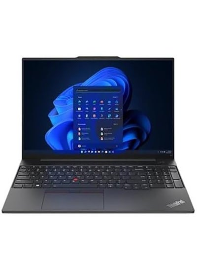 اشتري ThinkPad E16 Laptop With 16-Inch Display, Core i7-1355U Processor/16GB RAM/1TB SSD/‎Intel Iris Xe Graphics/Windows 11 English Black في الامارات