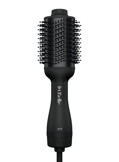 Buy Solo Unique Brush Hairstyler Black in Saudi Arabia