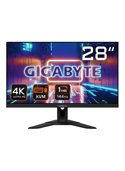 اشتري M28U 28" SS IPS 4K UHD (3840 x 2160) 144Hz FreeSync Premium Gaming Pro Monitor Black في الامارات