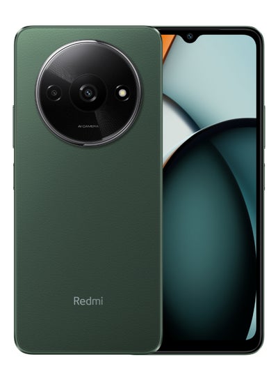 Buy Redmi A3 Dual SIM Forest Green 4GB RAM 128GB 4G - Middle East Version in UAE