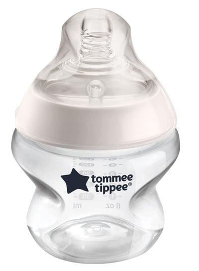 Buy Tommee Tippee Closer To Nature Feeding Bottle 150ml, White in Egypt