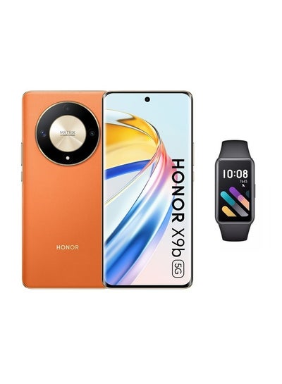 X9b Dual SIM Sunrise Orange 12GB RAM 256GB 5G With Honor Smart Band 7 ...