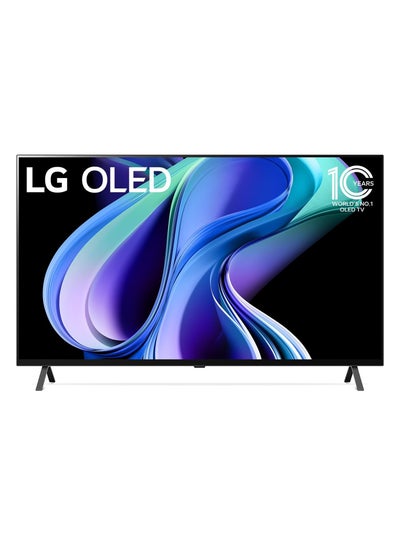 Buy LG 55 Inch OLED TV - Smart ThinQ - Slim Style - 4 Side Cinema - OLED55A36LA Black in Egypt
