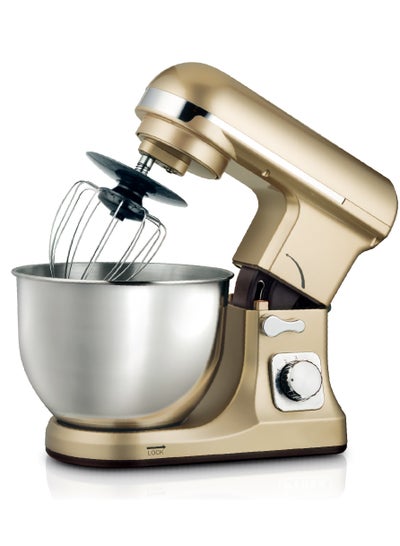 Buy Stand Mixer 5L /6 Speed 5 L 1000 W 801113003 Gold in Saudi Arabia