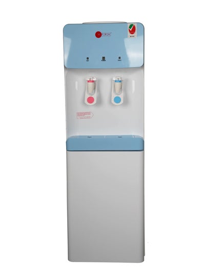 اشتري Japan Water Dispenser Cabinet, 5L, 630W, Floor Standing, Top Load, Compressor Cooling, 2 Tap, Stainless Steel Tanks, Blue & White, G-MARK, ESMA, ROHS, and CB Certified, 2 years AF-95WDWT White في الامارات