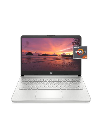 Buy Newest Laptop With 14 Inch FHD Display, AMD Ryzen 5 5500U Processor/16GB RAM/1TB SSD/AMD Radeon R5 Graphics/Windows 11 Home With Cefesfy Webcam Accessory English Silver in UAE