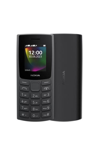 اشتري 106 TA-1564 DS NENA1 Dual Sim 48Mb Ram+128Mb Rom (1.8 Inches) (2G) - Charcoal في مصر