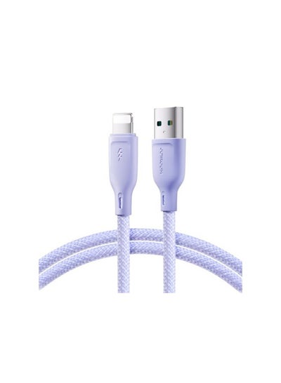 اشتري JOYROOM SA34-AL3 3A USB To 8 Pin Data Cable (purple) purple في مصر