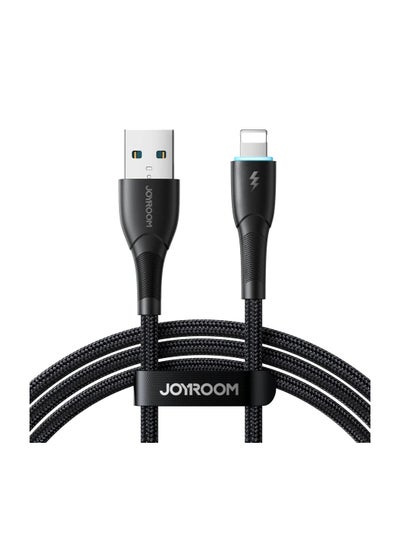 اشتري SA32-AL3 3A Fast Charging Data Cable (Lightning) 1m Black في مصر