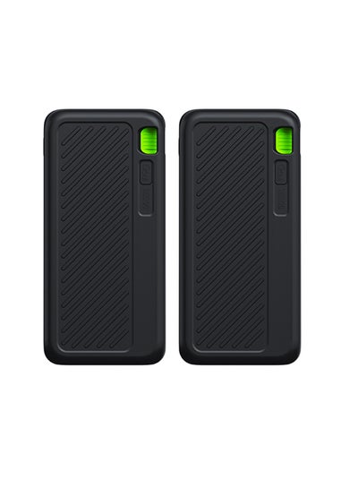 Buy 20000 mAh 2x Singi Portable Power Bank – Dual Charging Functionality, High Compatibility with Smartphones, Tablets, Gaming Devices, Bluetooth, MP3/MP4 Players & More – Convenient, Compact Design for Instant Power Anytime, Anywhere - Black in Saudi Arabia