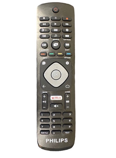 Buy Universal Smart Tv Remote Controller Philips Suitable For Almost All Philips Black in UAE