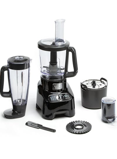 اشتري Moulinex FP821811 DoubleForce Multi-Function Food Processor, Black 3 L 1000 W FP821811 black في مصر